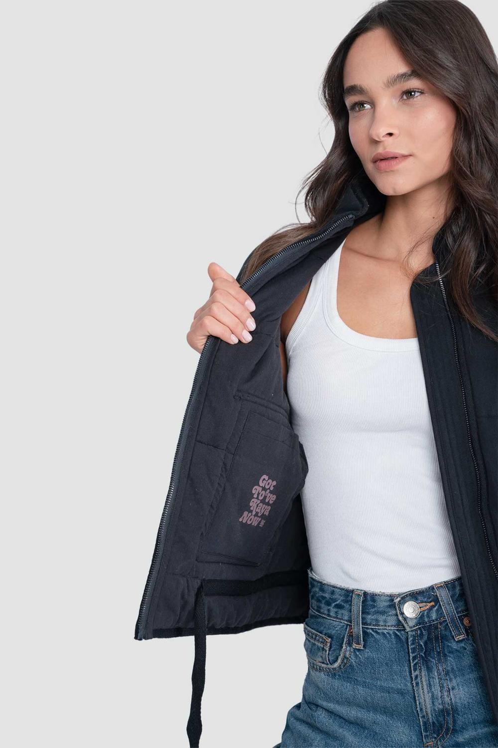 Chaqueta Insulada Mujer Acacia - Negra-3