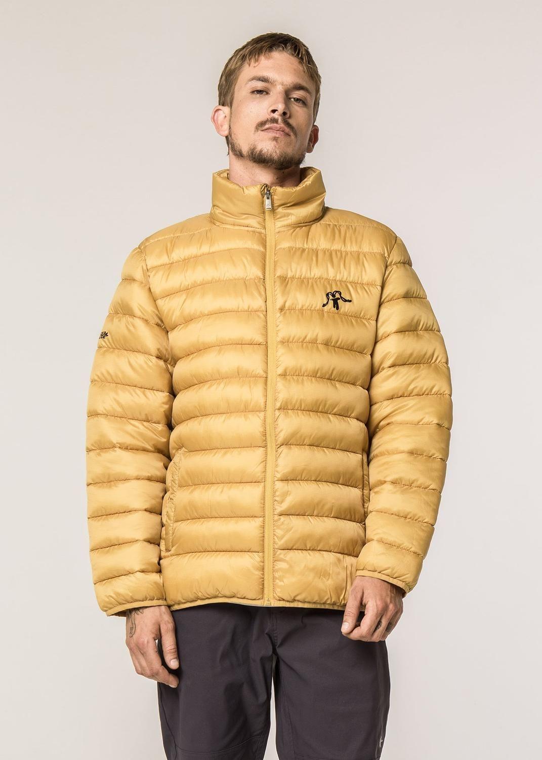 Parka Hombre Yagan Solid Mustard-0
