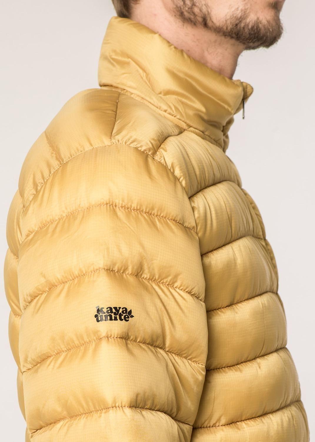 Parka Hombre Yagan Solid Mustard-3