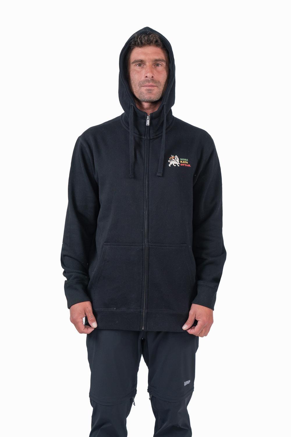 Polerón Hombre Full Zip Rasta Black-0