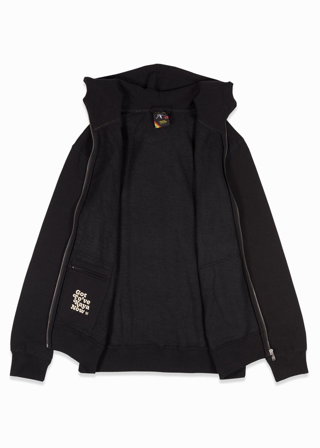 Polerón Hombre Full Zip Rasta Black-4
