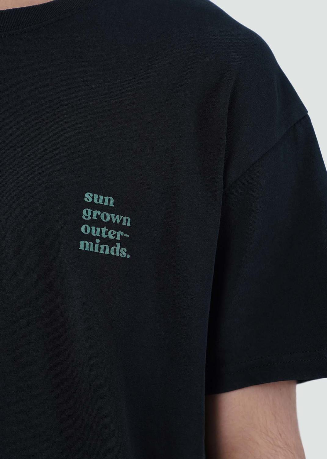 Polera Hombre Grown Negra-2