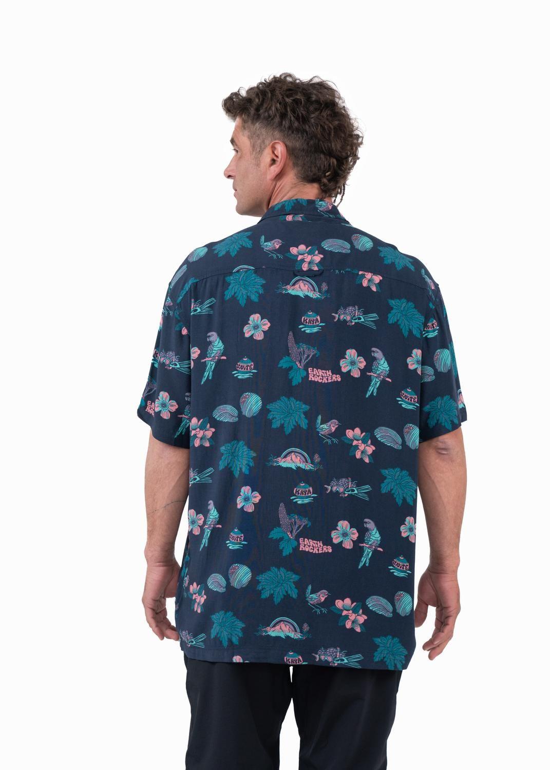 Guayabera Chilote Navy-1