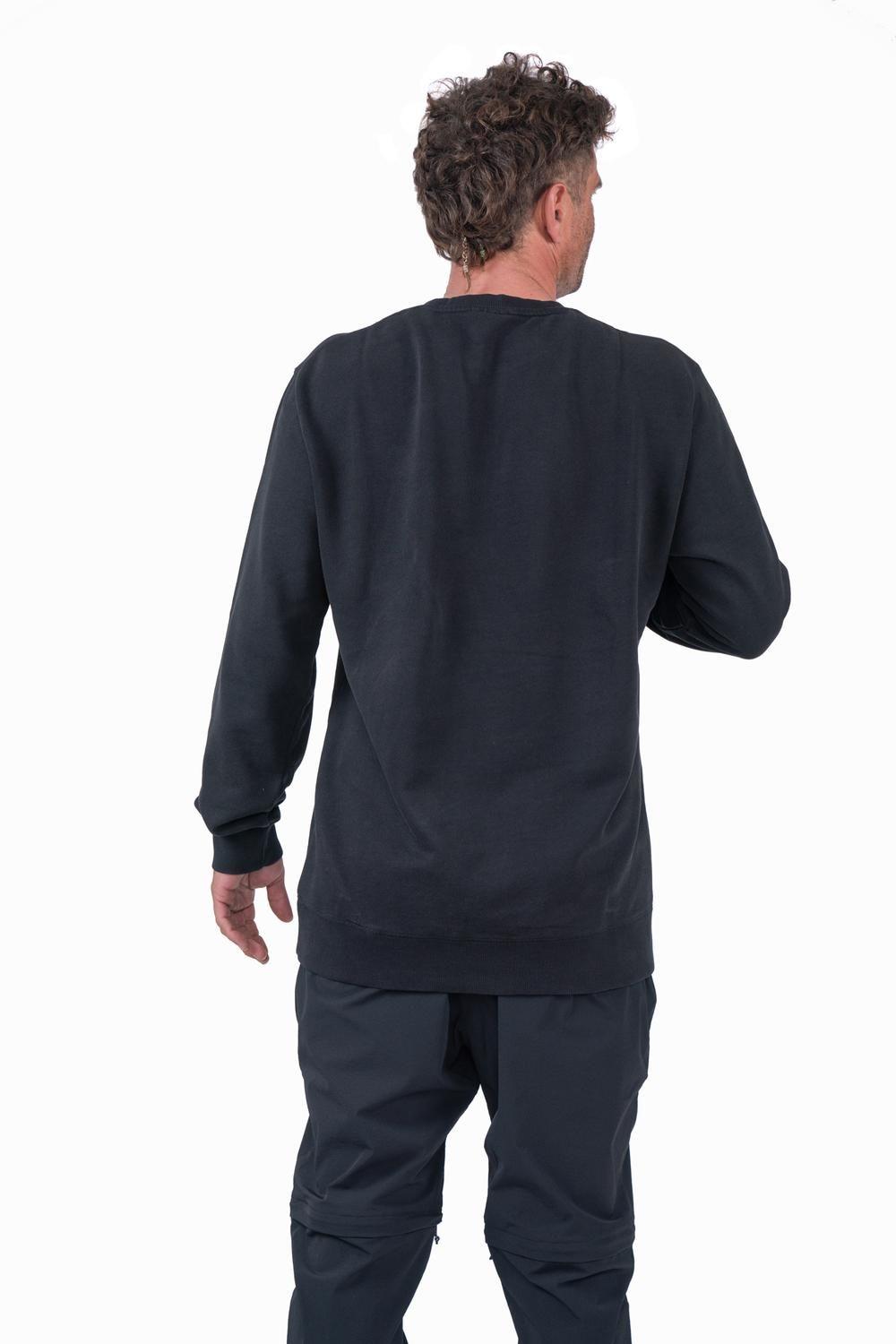Polerón Hombre Crewneck Logo Black-2