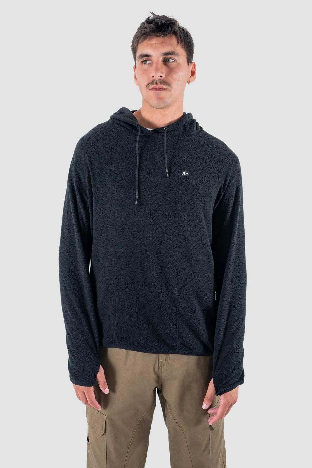 Micropolar Hombre Cipress Hood Negro-0