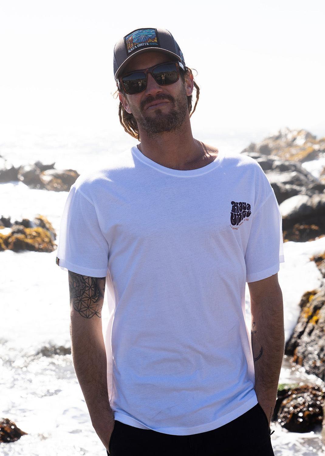 Polera Hombre Chill Blanca-4