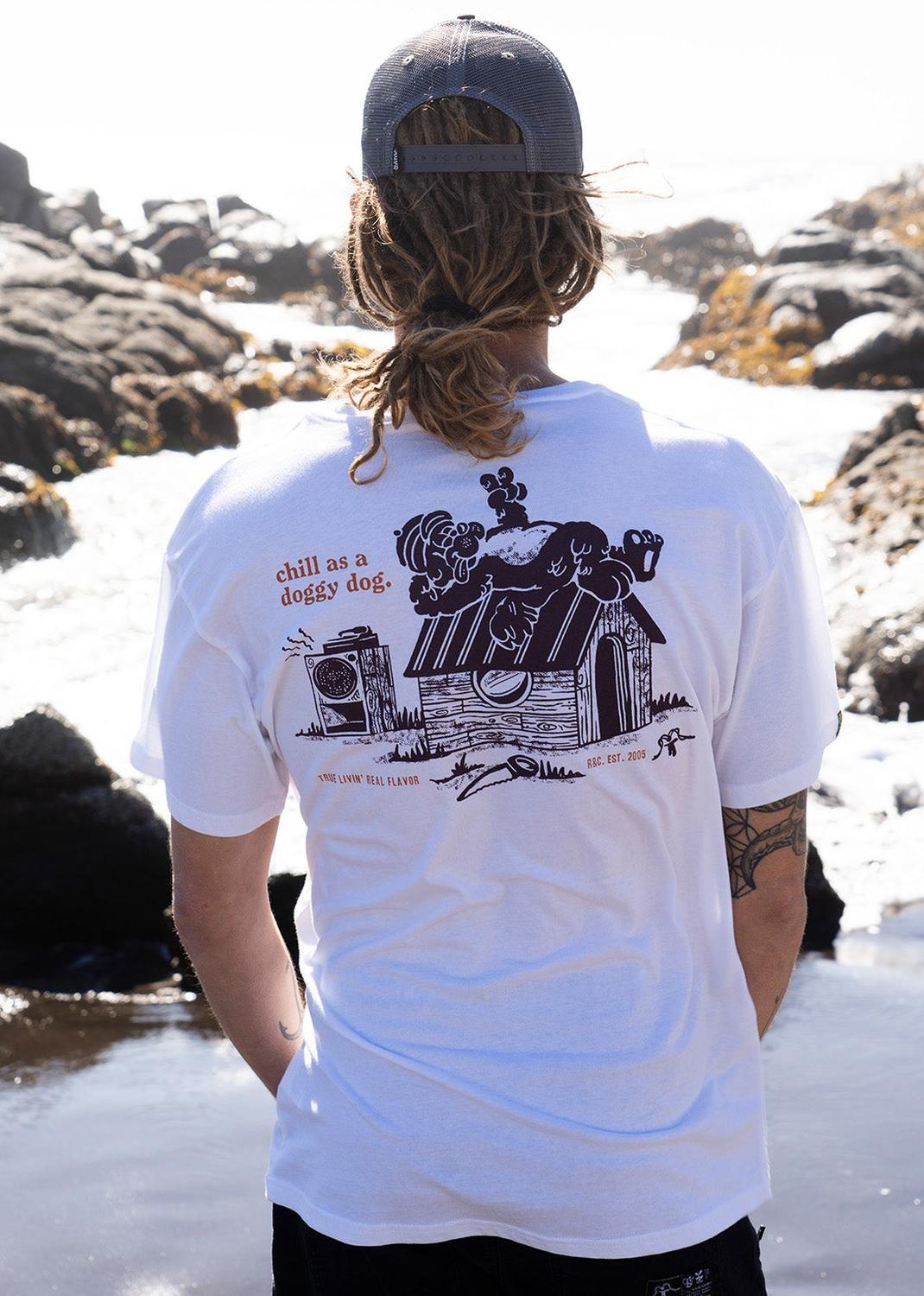Polera Hombre Chill Blanca-5