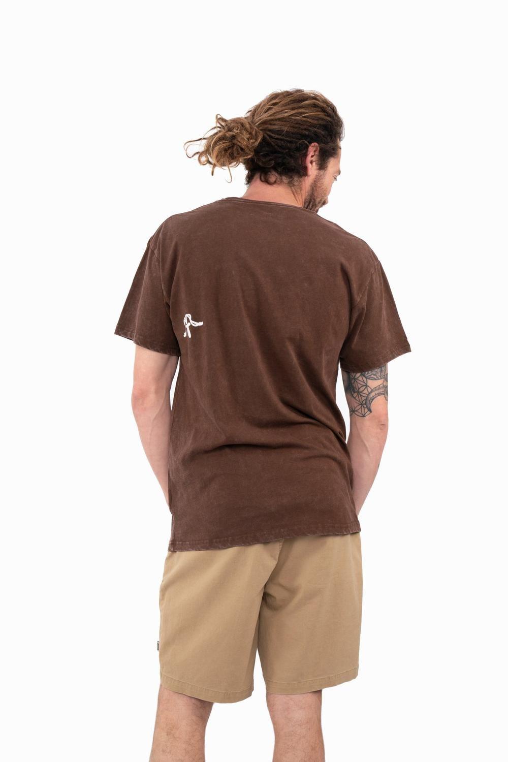 Polera Hombre Buho Chocolate-1