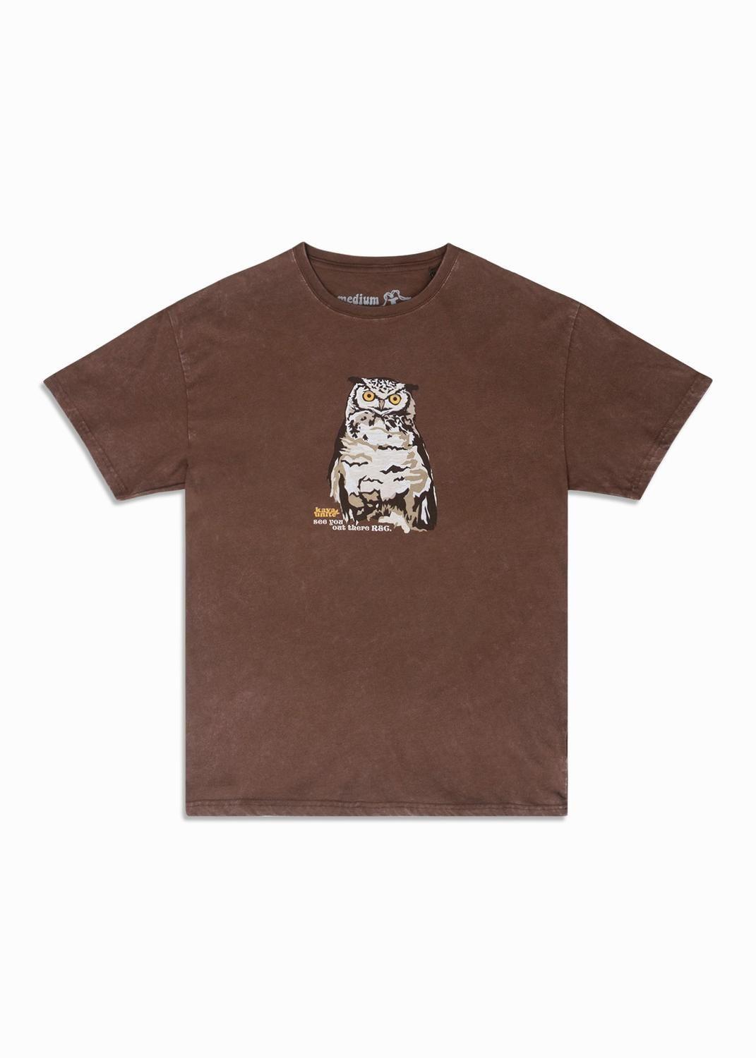Polera Hombre Buho Chocolate-2