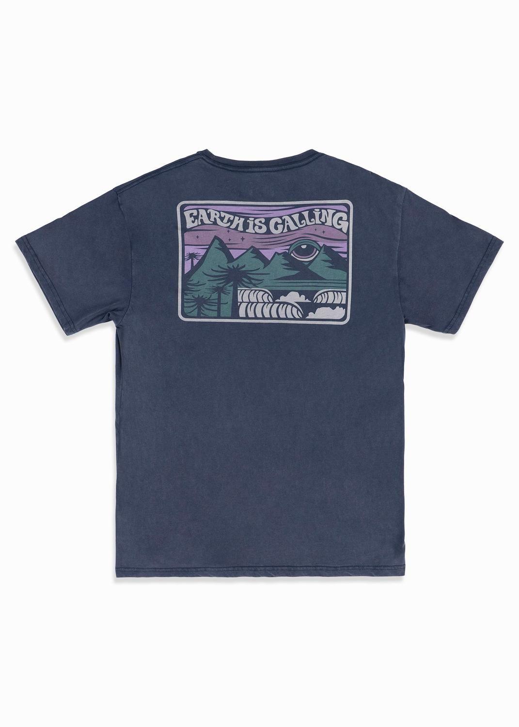 Polera Hombre Earth Navy-3