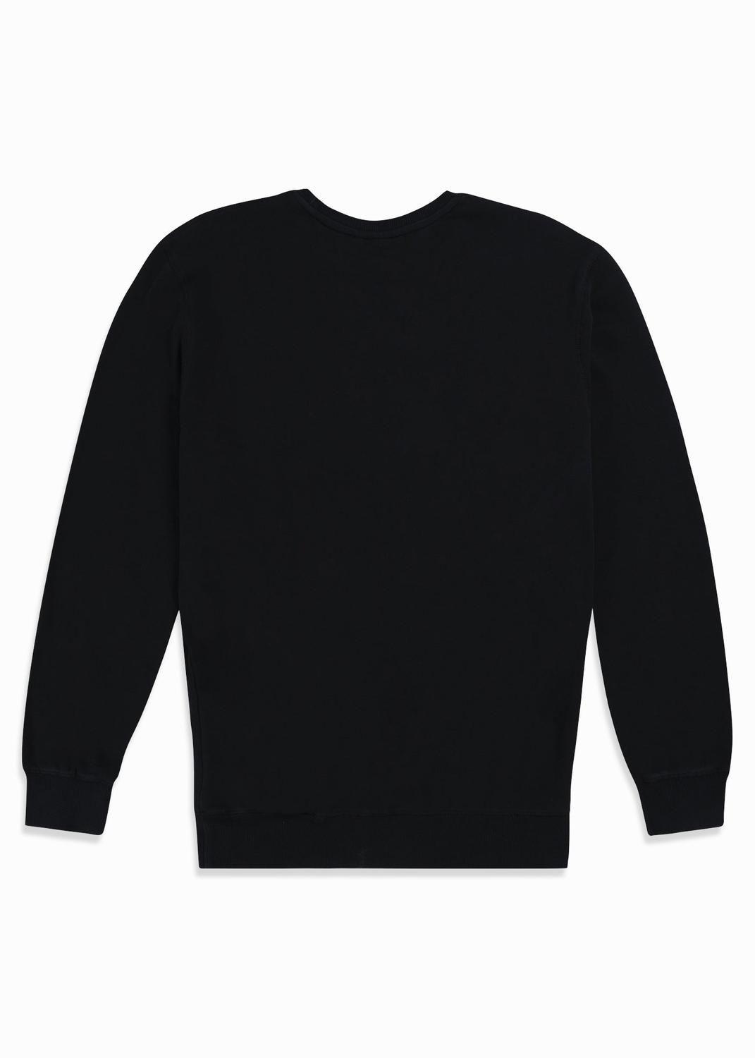 Polerón Hombre Crewneck Daily Negro-3