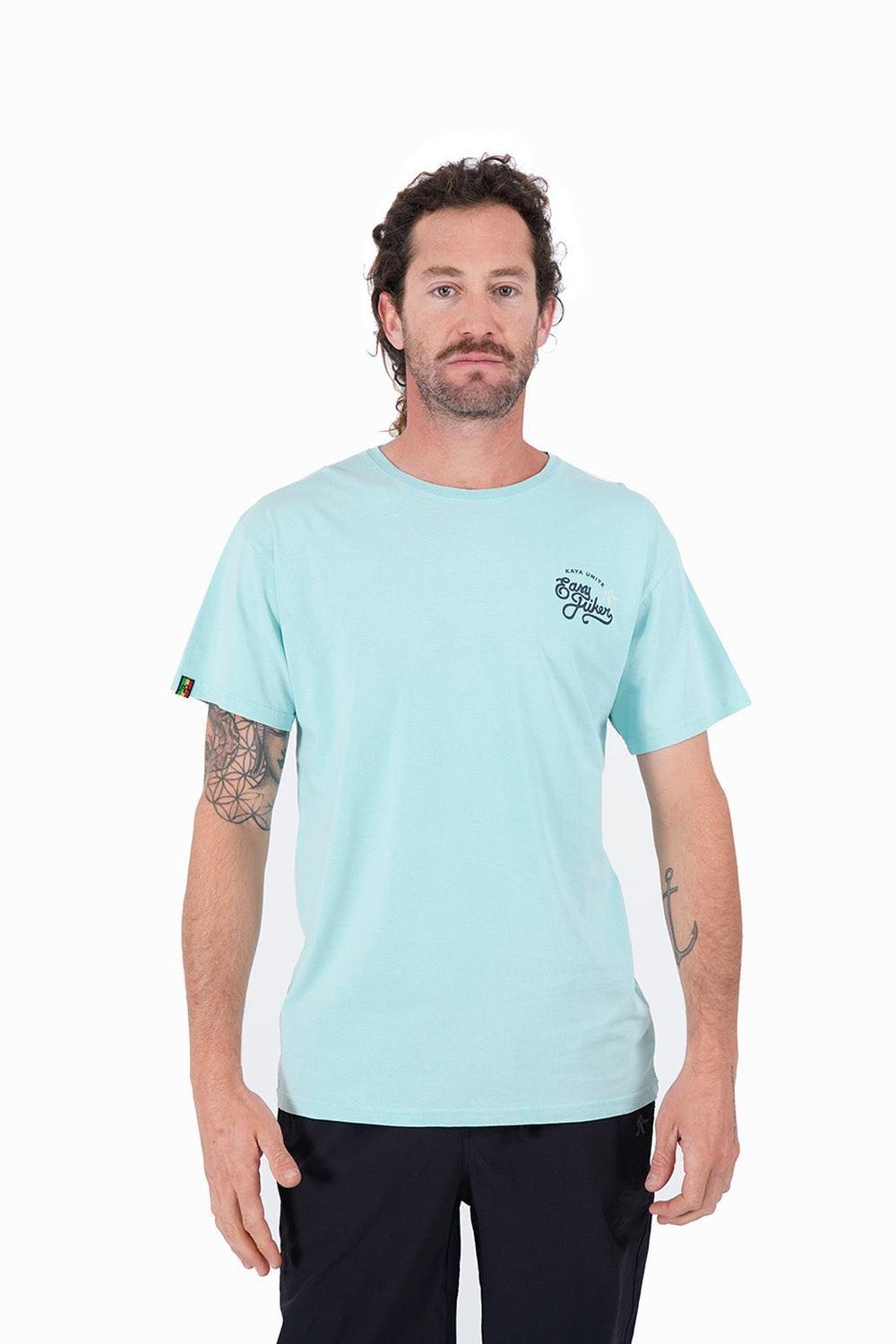 Polera Hombre Later Turquesa-0
