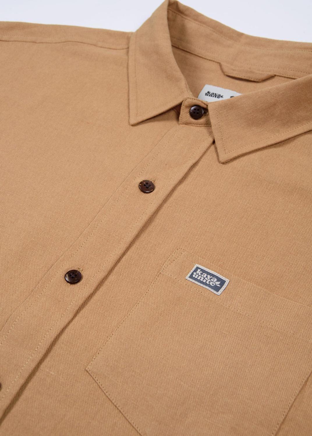 Camisa Lino Camel-6