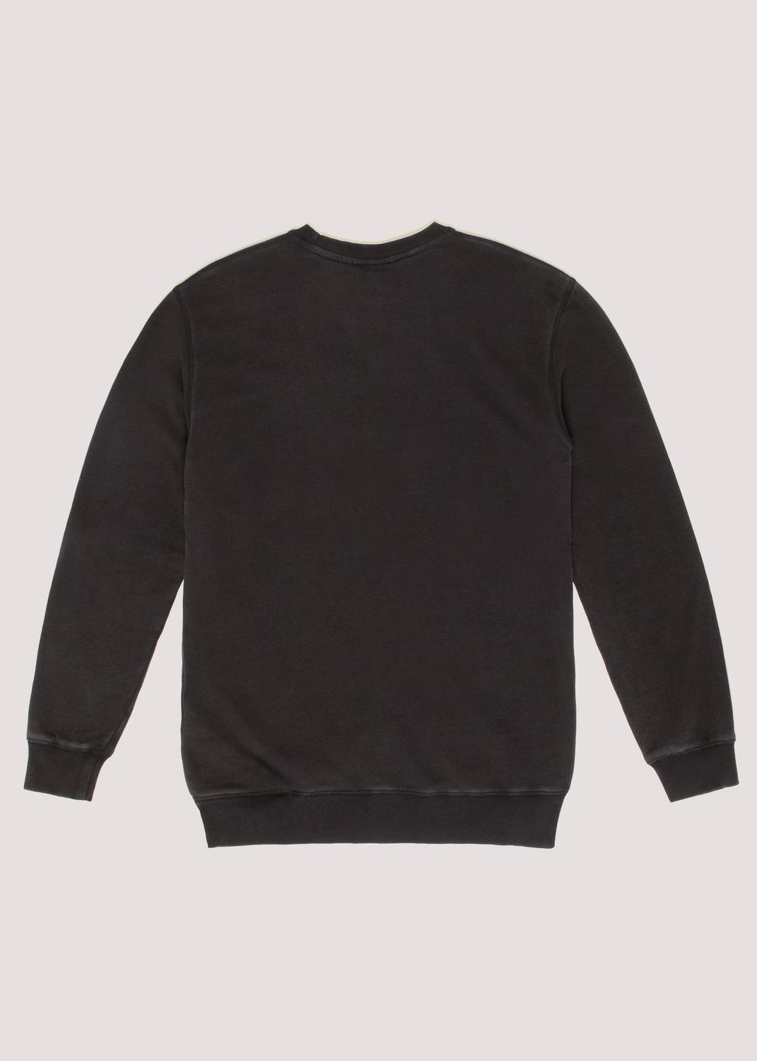 Polerón Hombre Crewneck Daily Negro-4