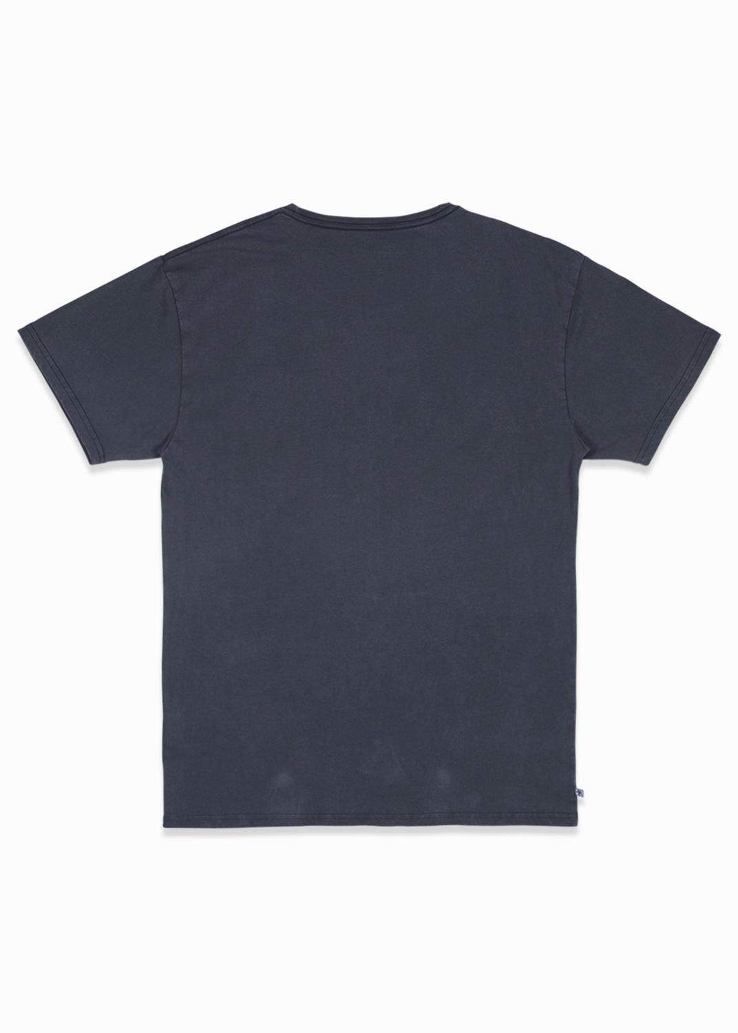 Polera Hombre Orgánica Daily Navy-3