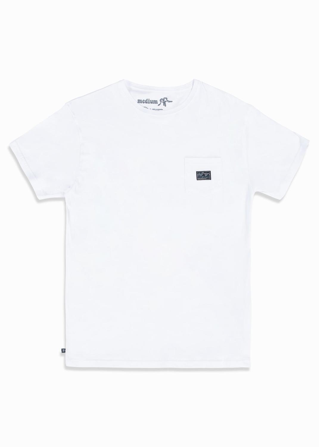 Polera Hombre Woven Blanca-2
