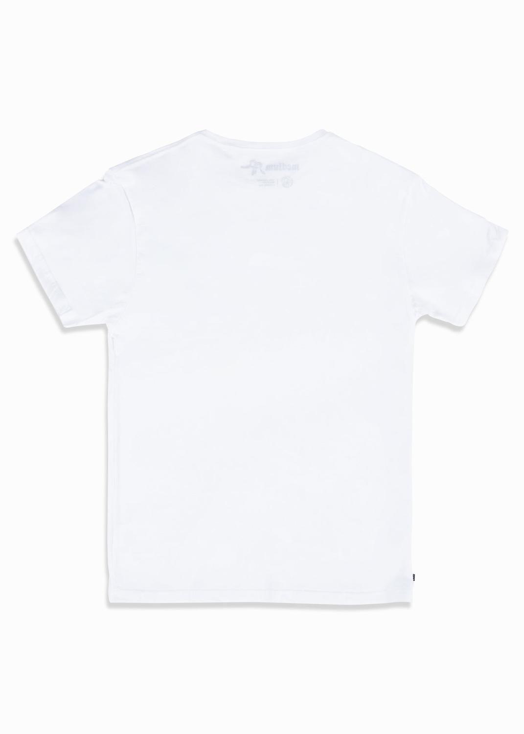 Polera Hombre Woven Blanca-3