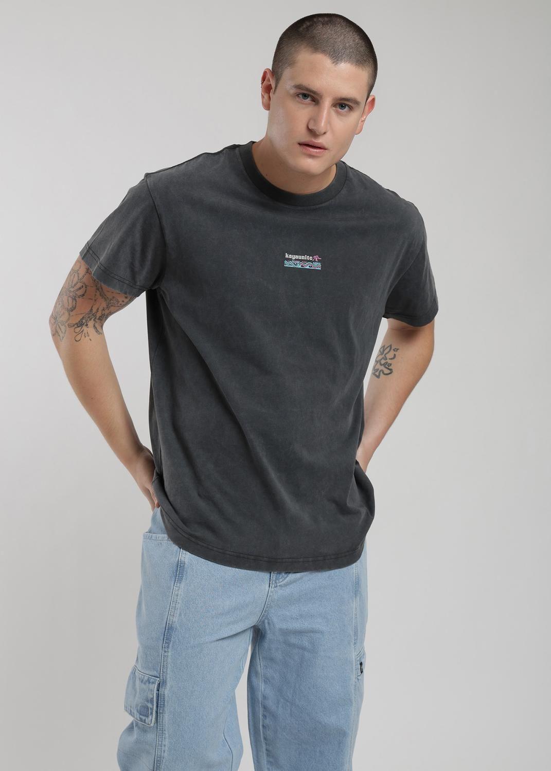 Polera Diseño Algodón Print Hombre-0
