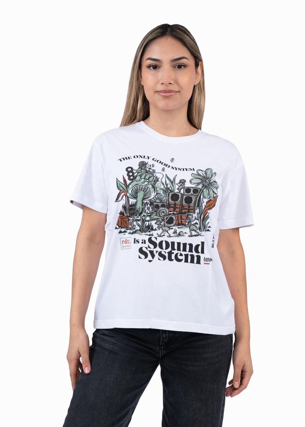 Polera Mujer Sound White-0
