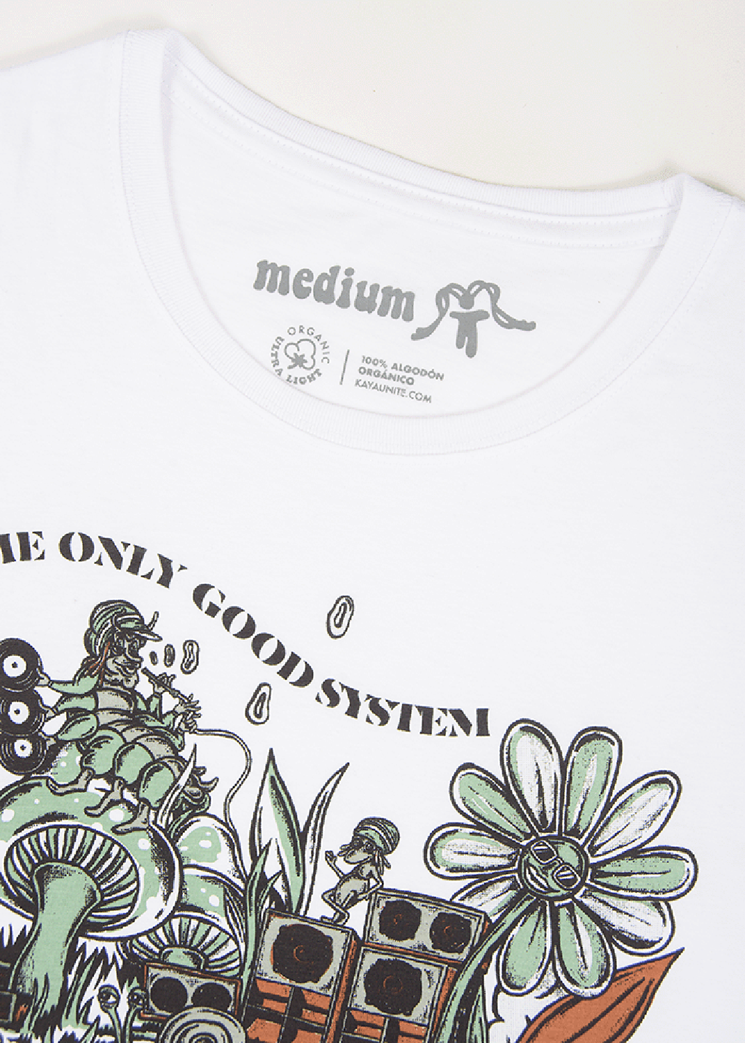 Polera Mujer Sound White-5