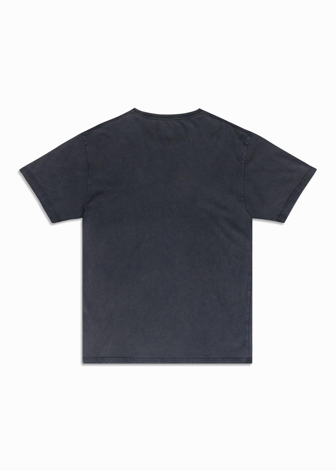 Polera Hombre Orgánica Classy Black Minilogo-3