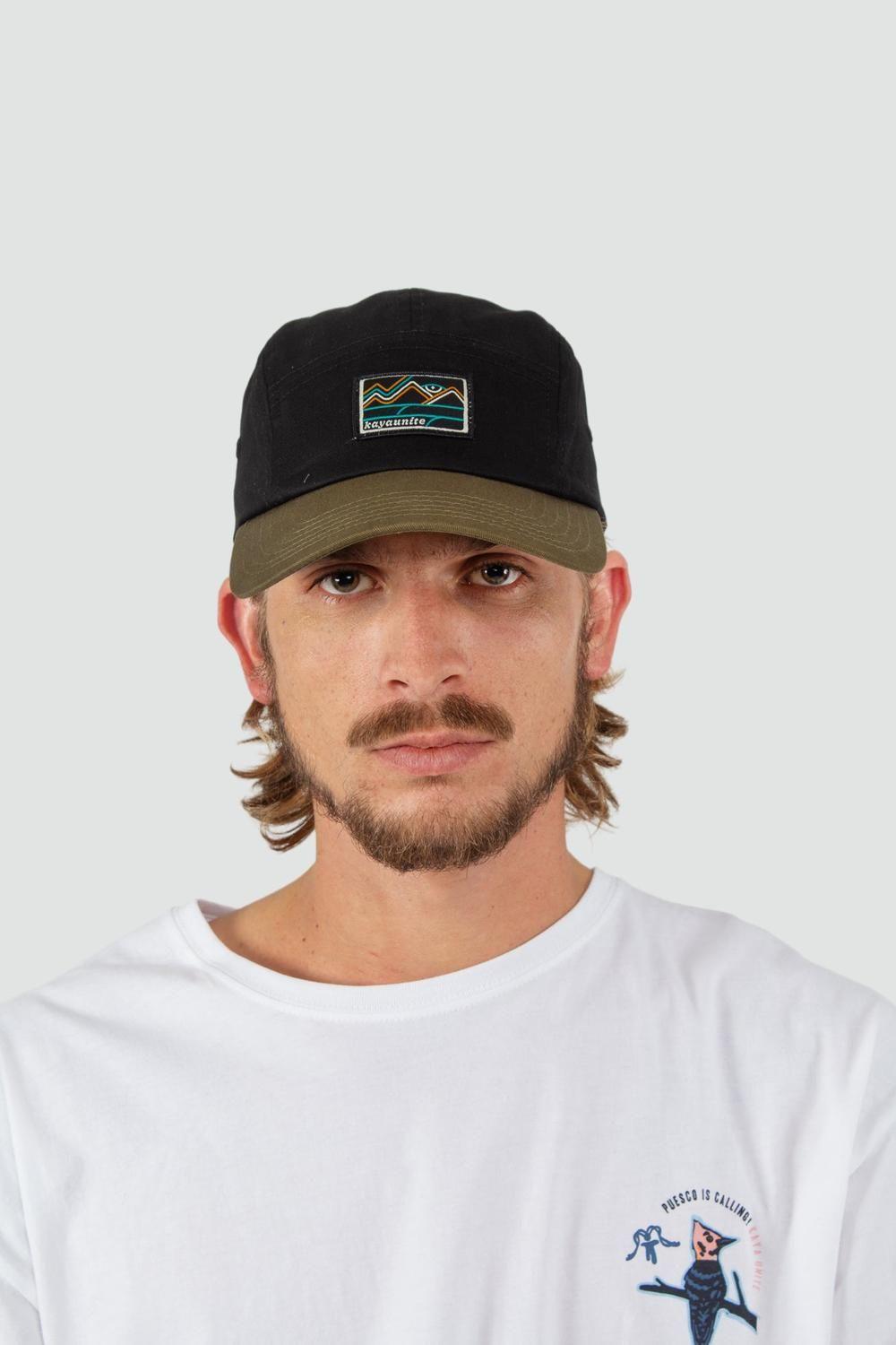 Jockey Five Panels Camper Patch Oli Negro-2