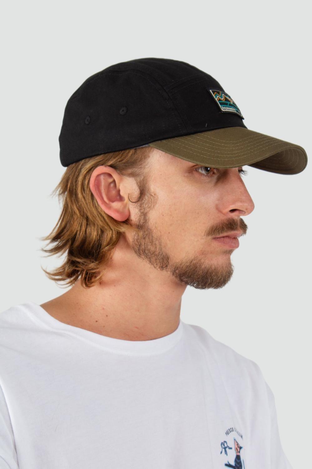 Jockey Five Panels Camper Patch Oli Negro-3