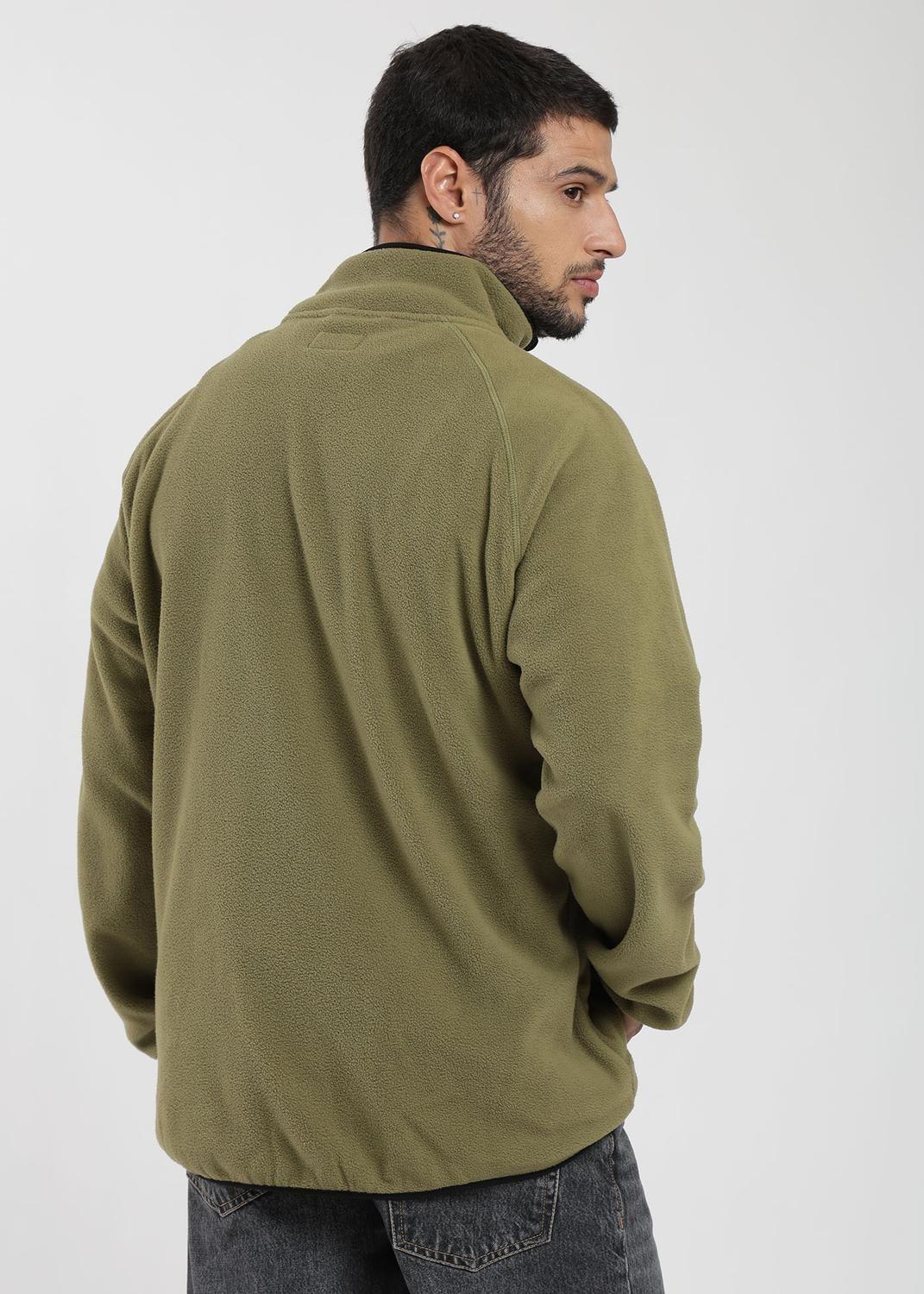 Polar Con Cierre Solid Hombre-2
