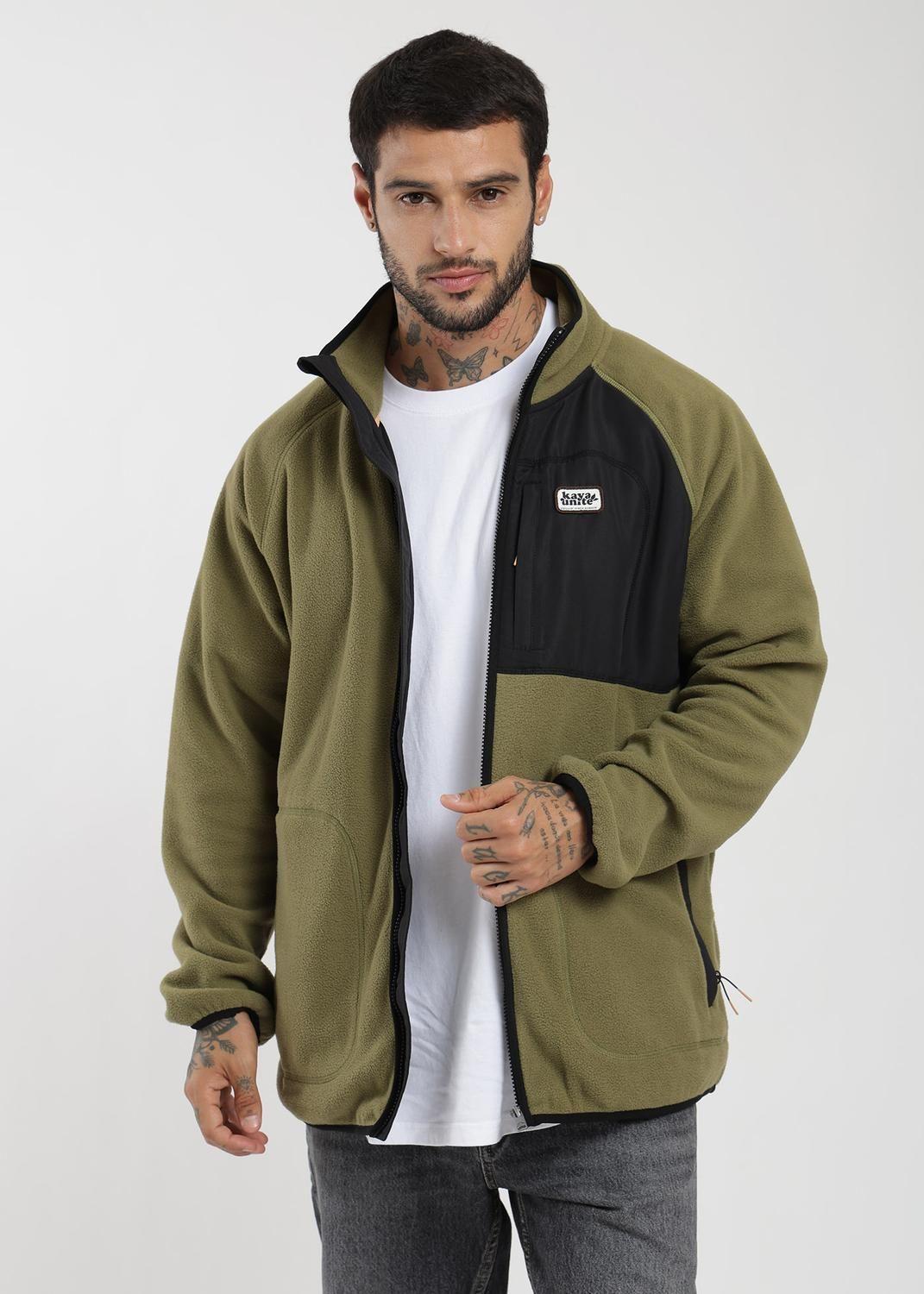 Polar Con Cierre Solid Hombre-3