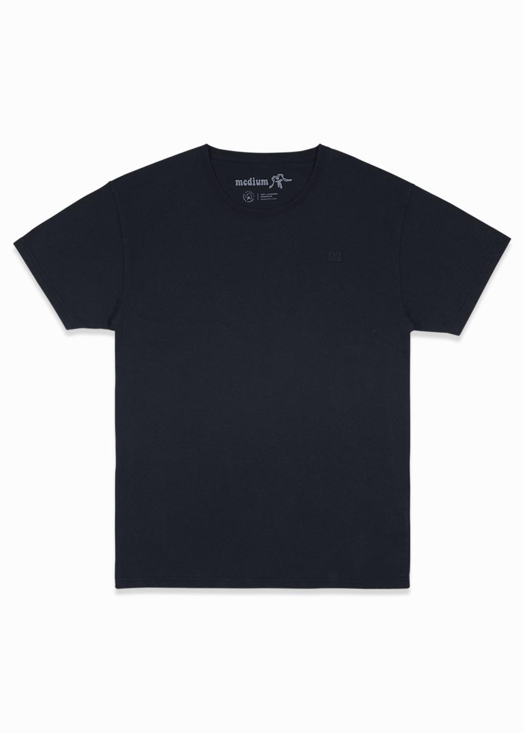 Polera Hombre Orgánica Daily Black-2