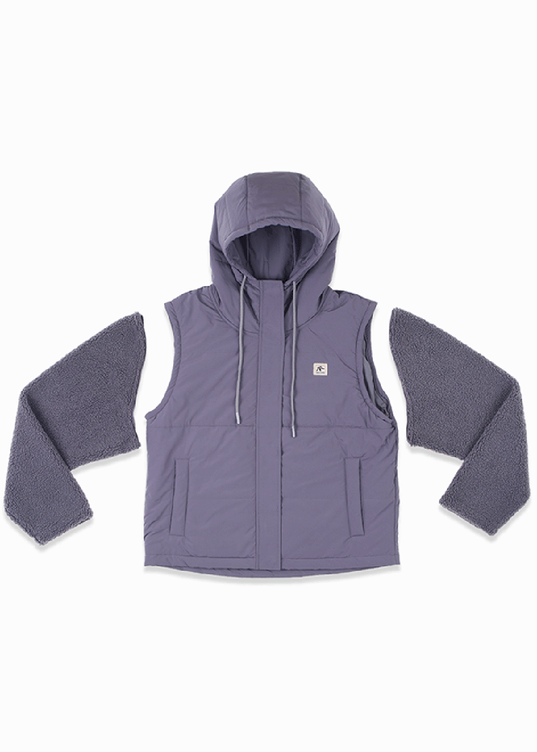 Chaqueta Mujer 2 en 1 Tara - Malva-7