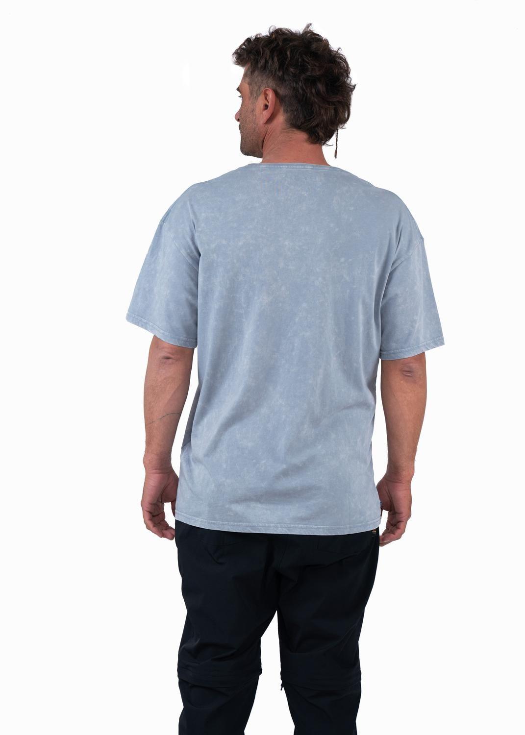 Polera Hombre Orgánica Daily Lt Denim-1