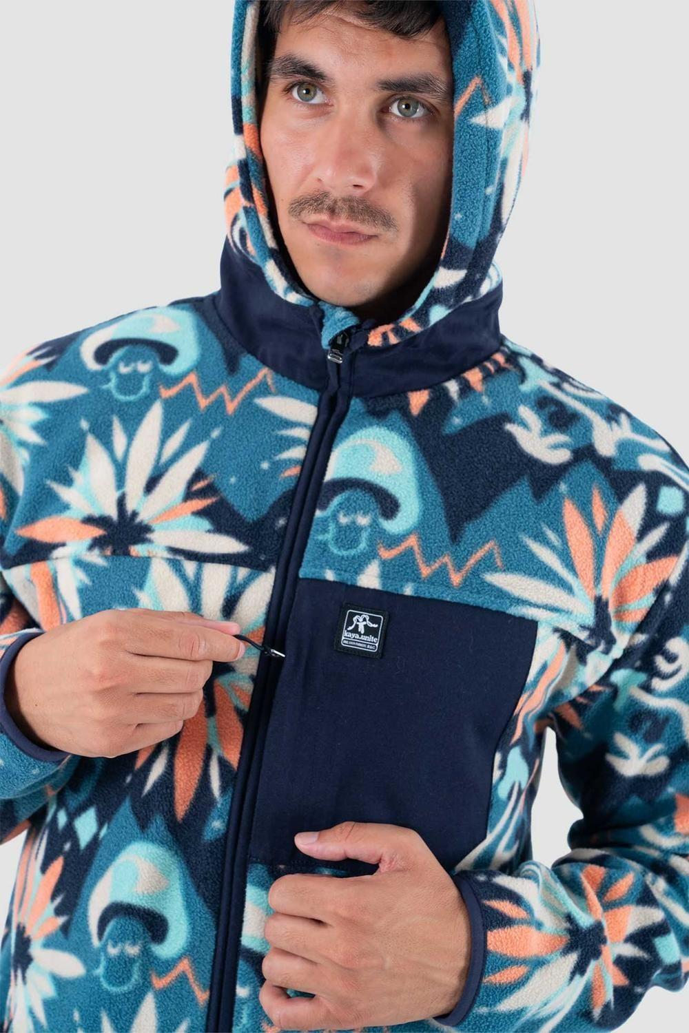 Polar Hombre Hood Cosmo Teal-2