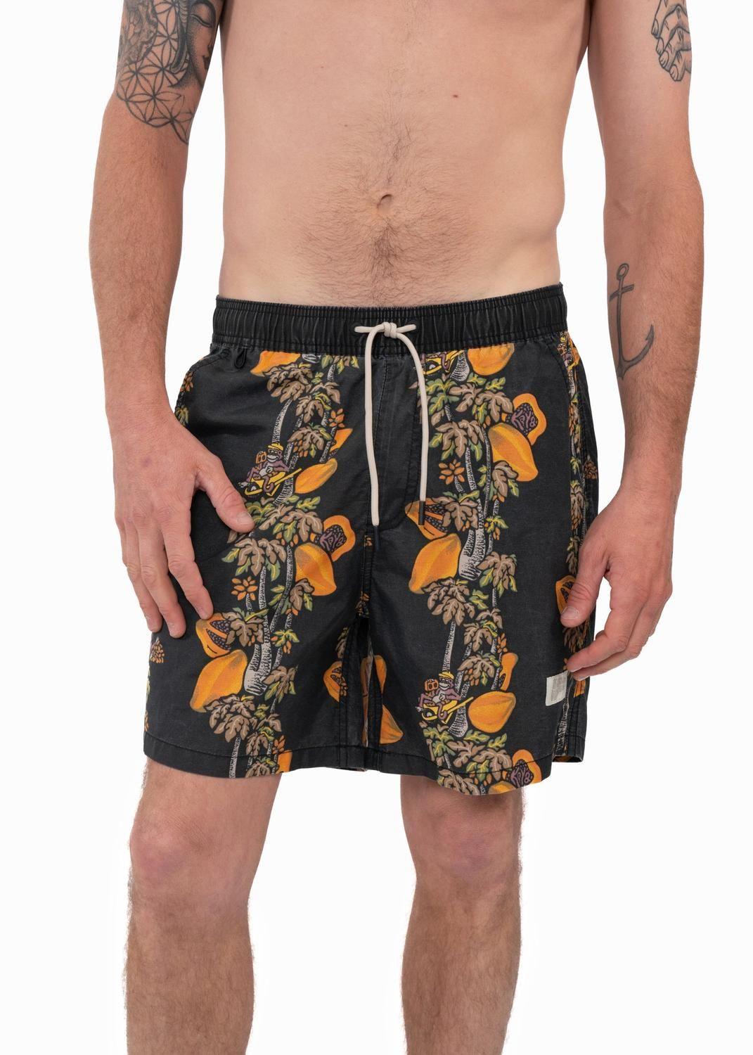 Traje de Baño Volley Lazy Black-0