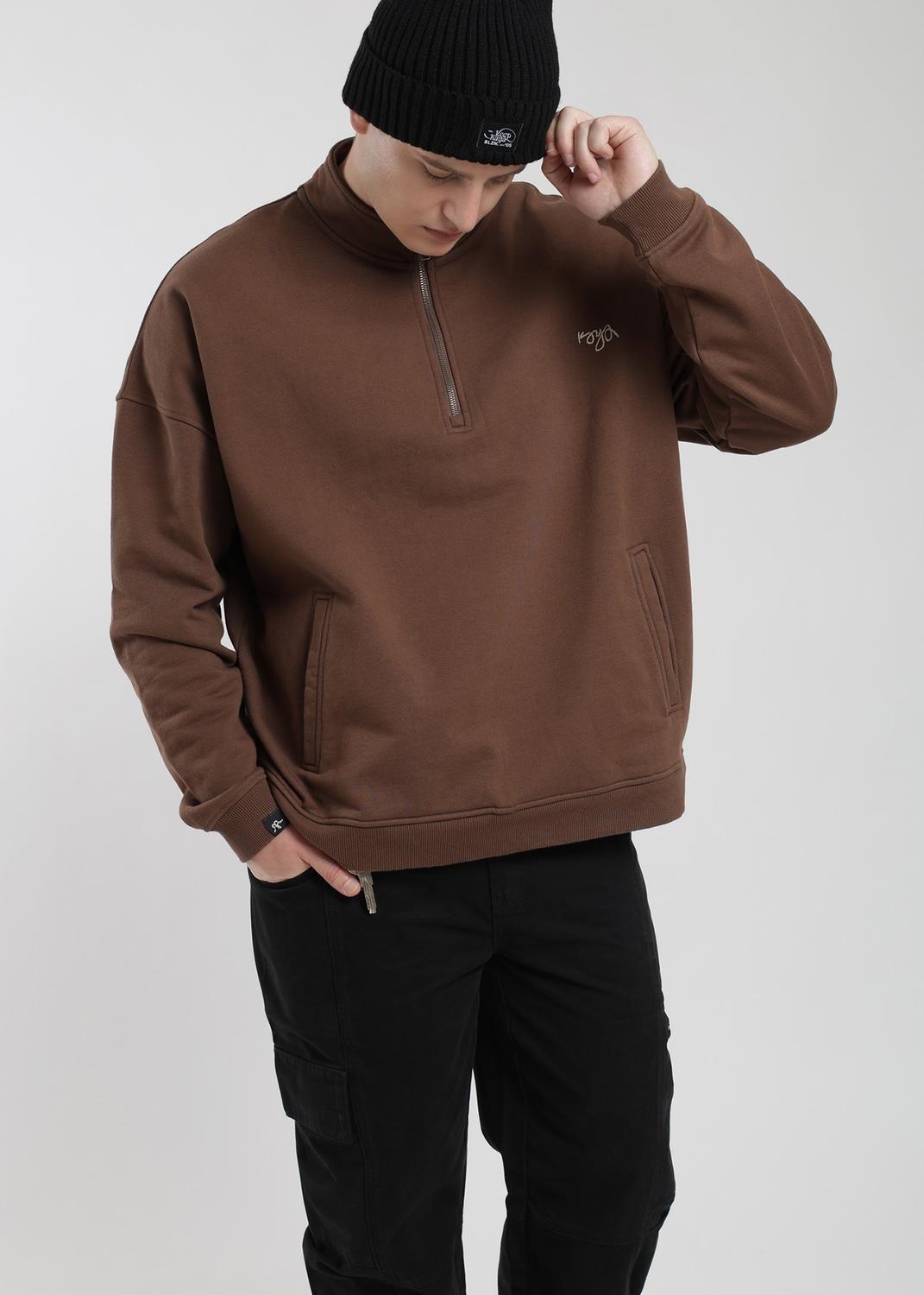 Polerón Medio Cierre Hombre-3