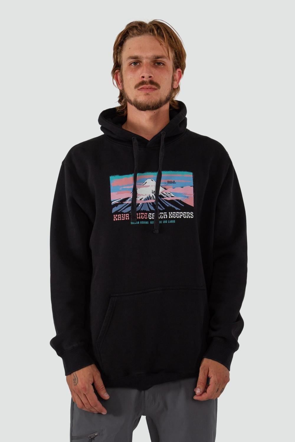 Polerón Hombre Hoodie Osorno Negro-0