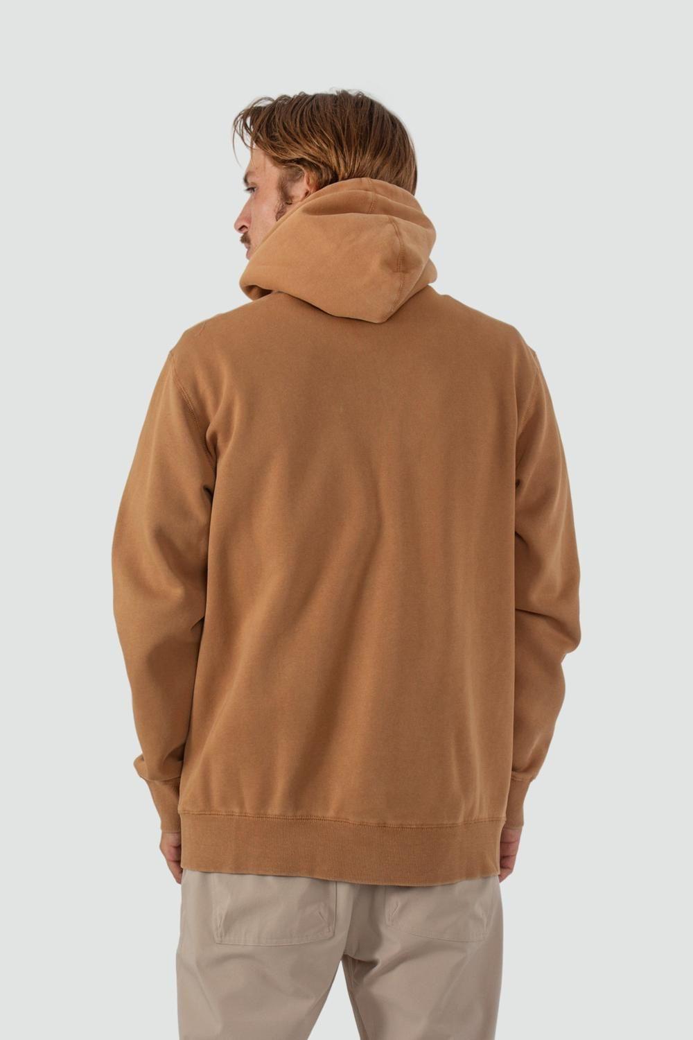 Polerón Hombre Full Zip Daily Tobacco-2