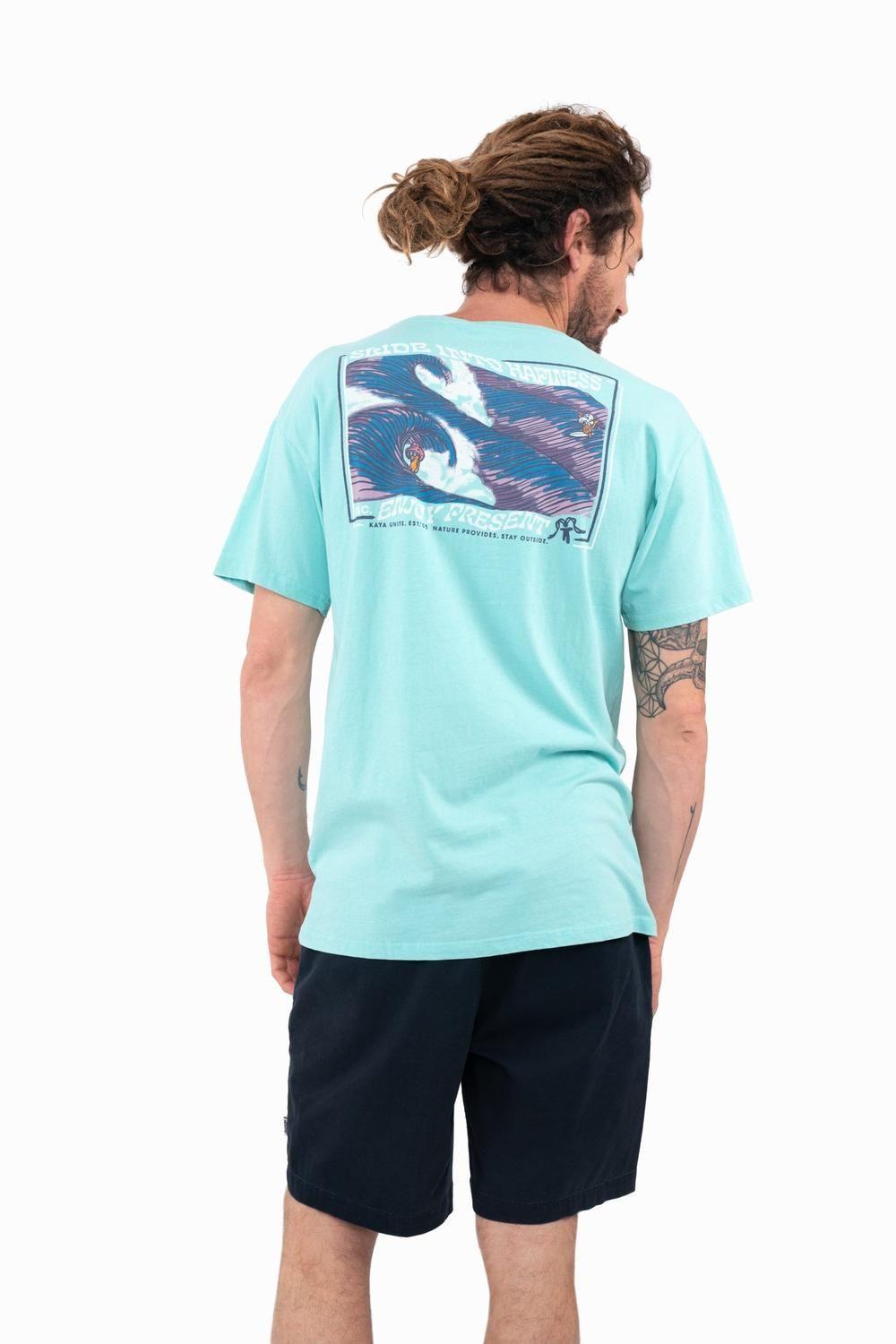 Polera Hombre Happy Teal-1