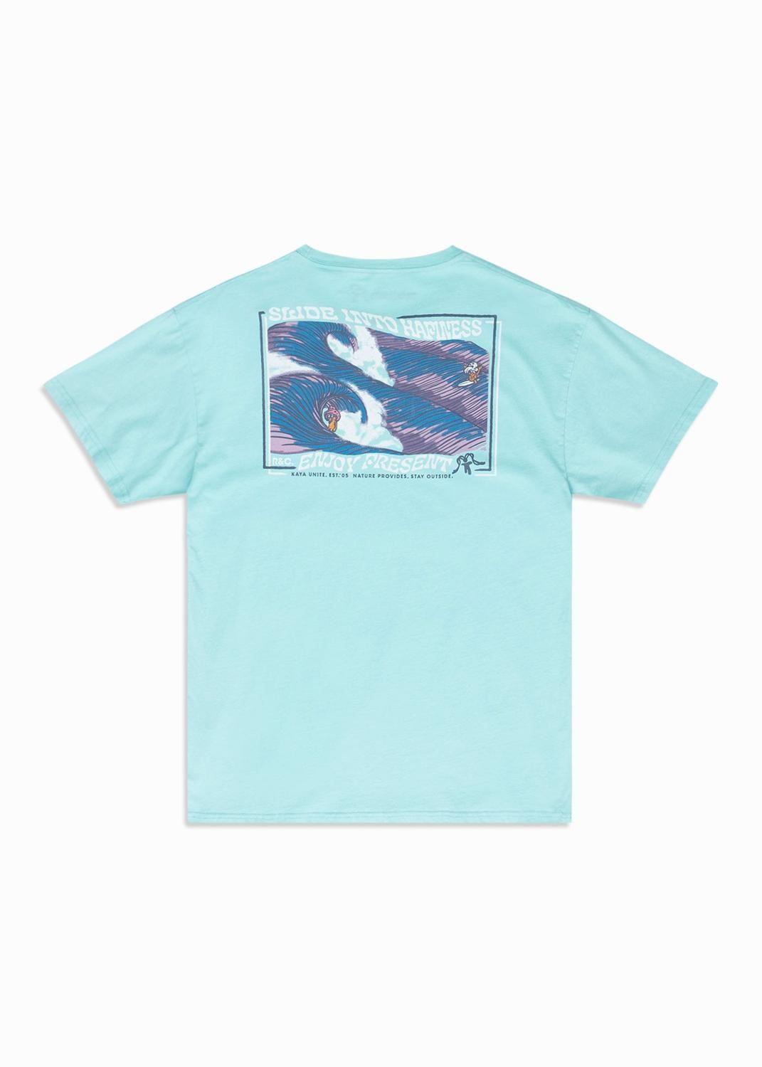 Polera Hombre Happy Teal-3
