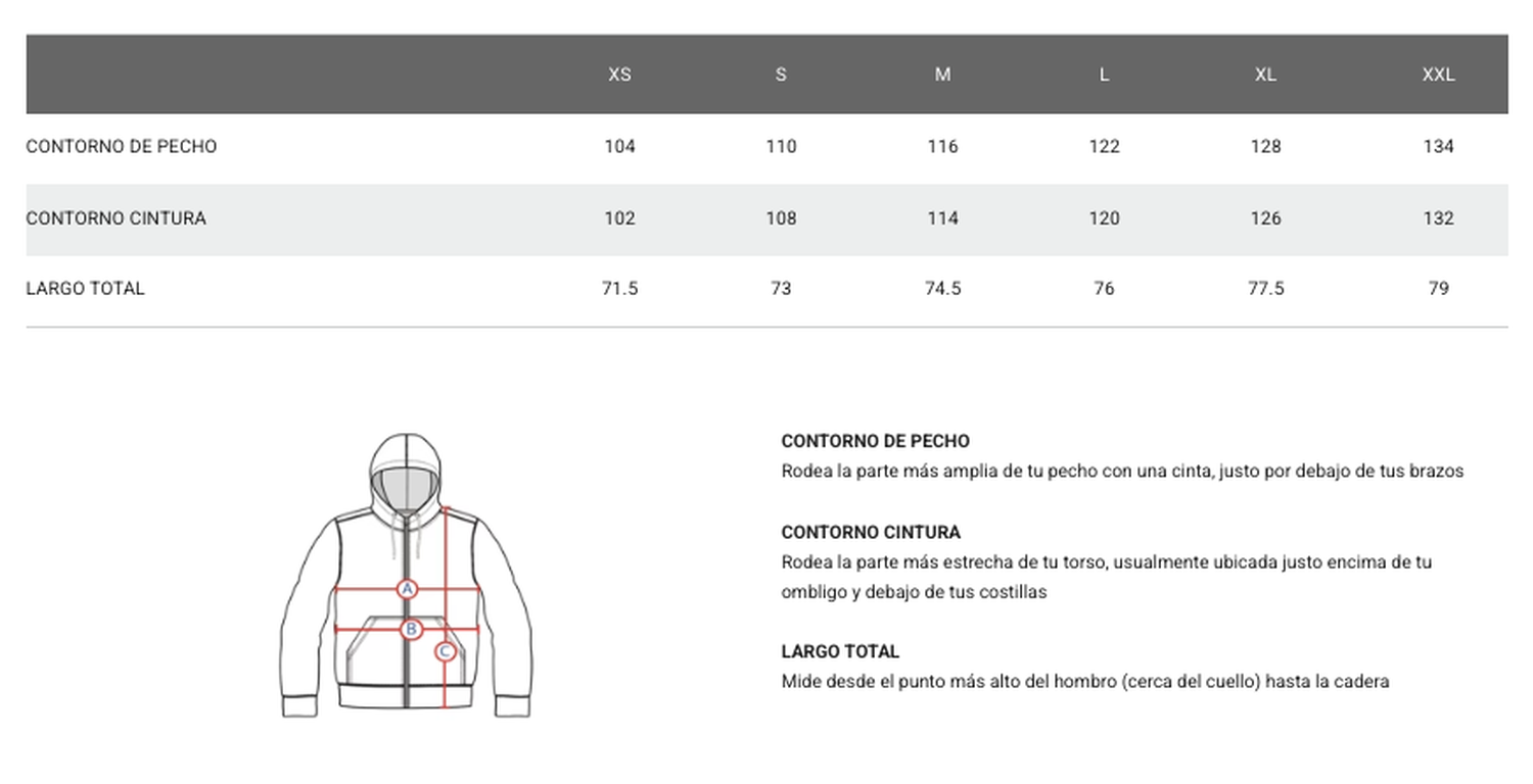 Polerón Full Zip Hombre Daily-3