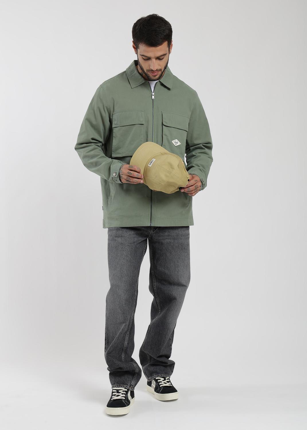 Chaqueta Clásica Cargo Patch Hombre-4