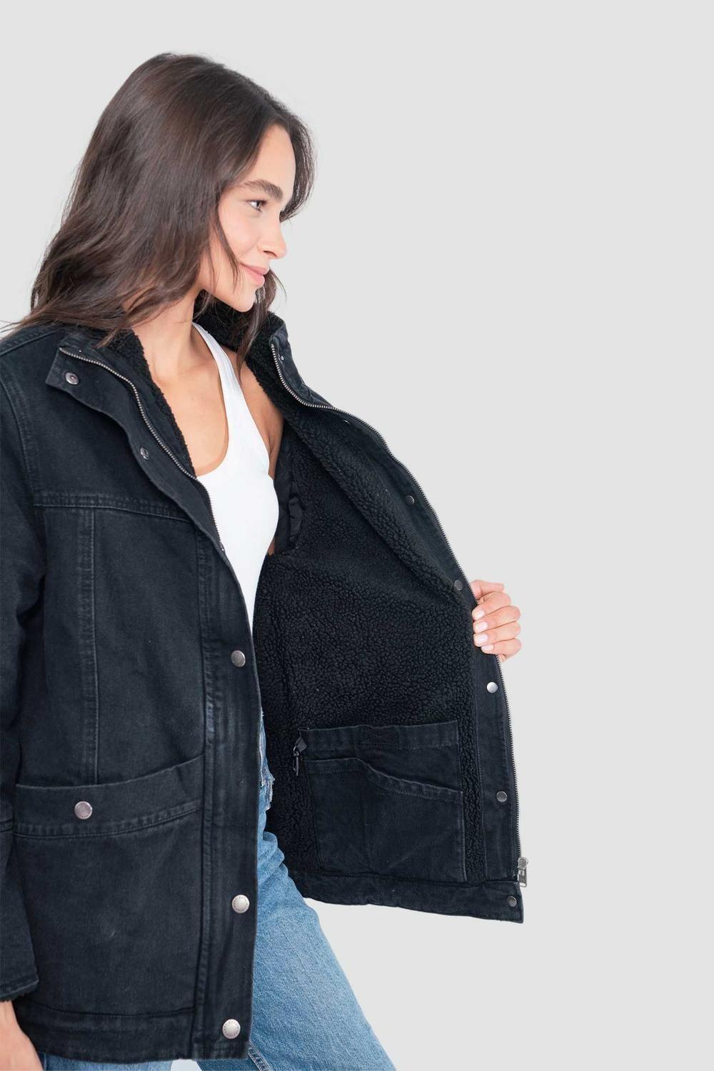 Chaqueta Mujer Amancai Negra-6