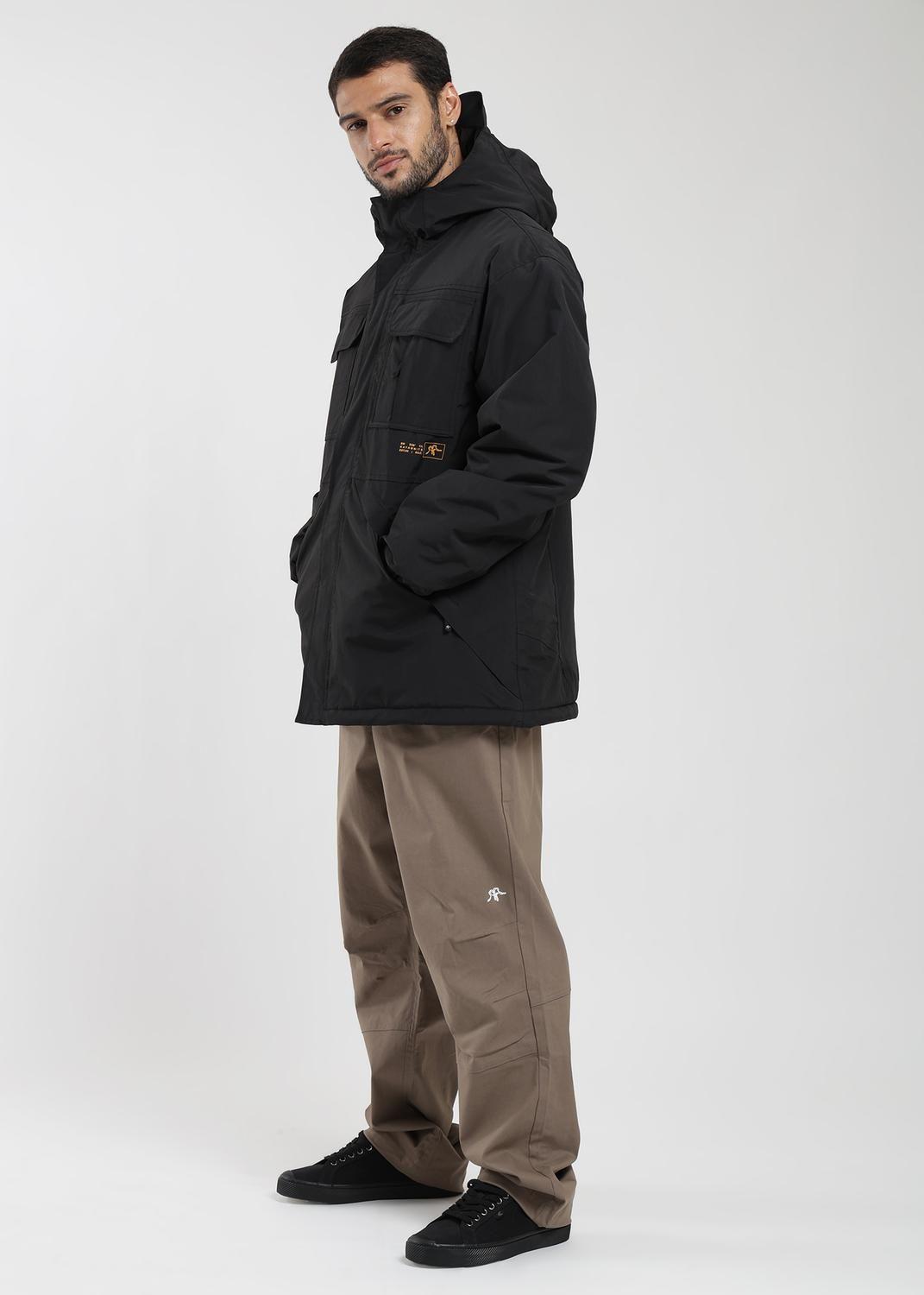 Parka Volcano Hombre Negro-6