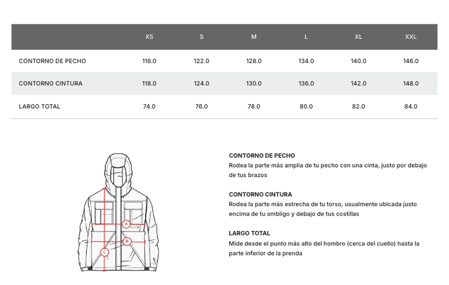 Parka Volcano Hombre Negro-7