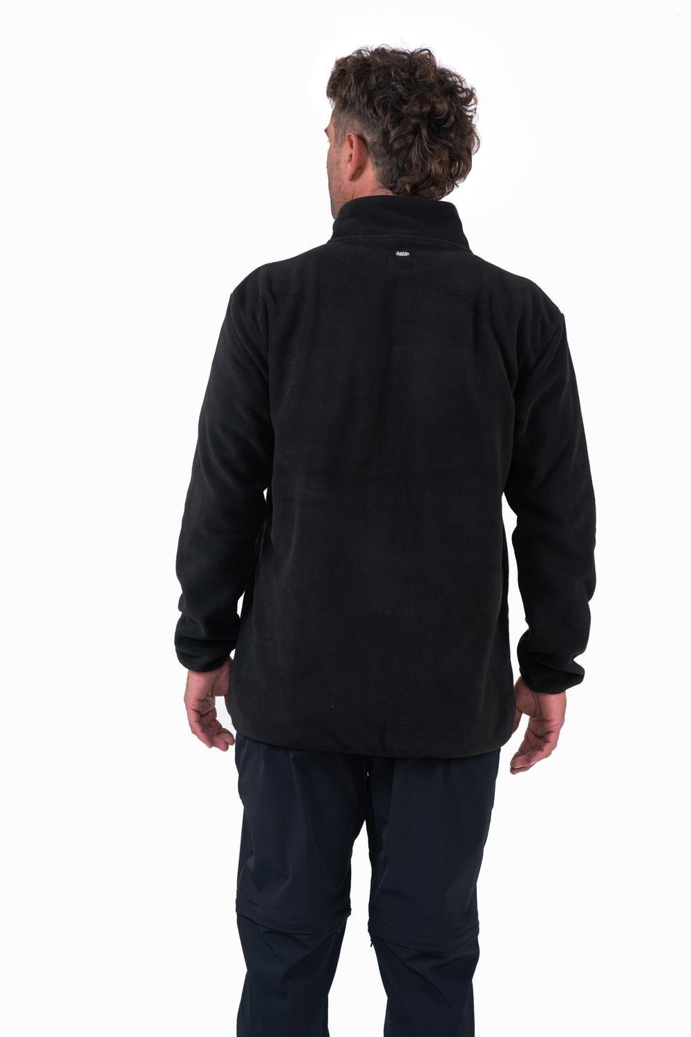 Polar Hombre Half Zip Black-1
