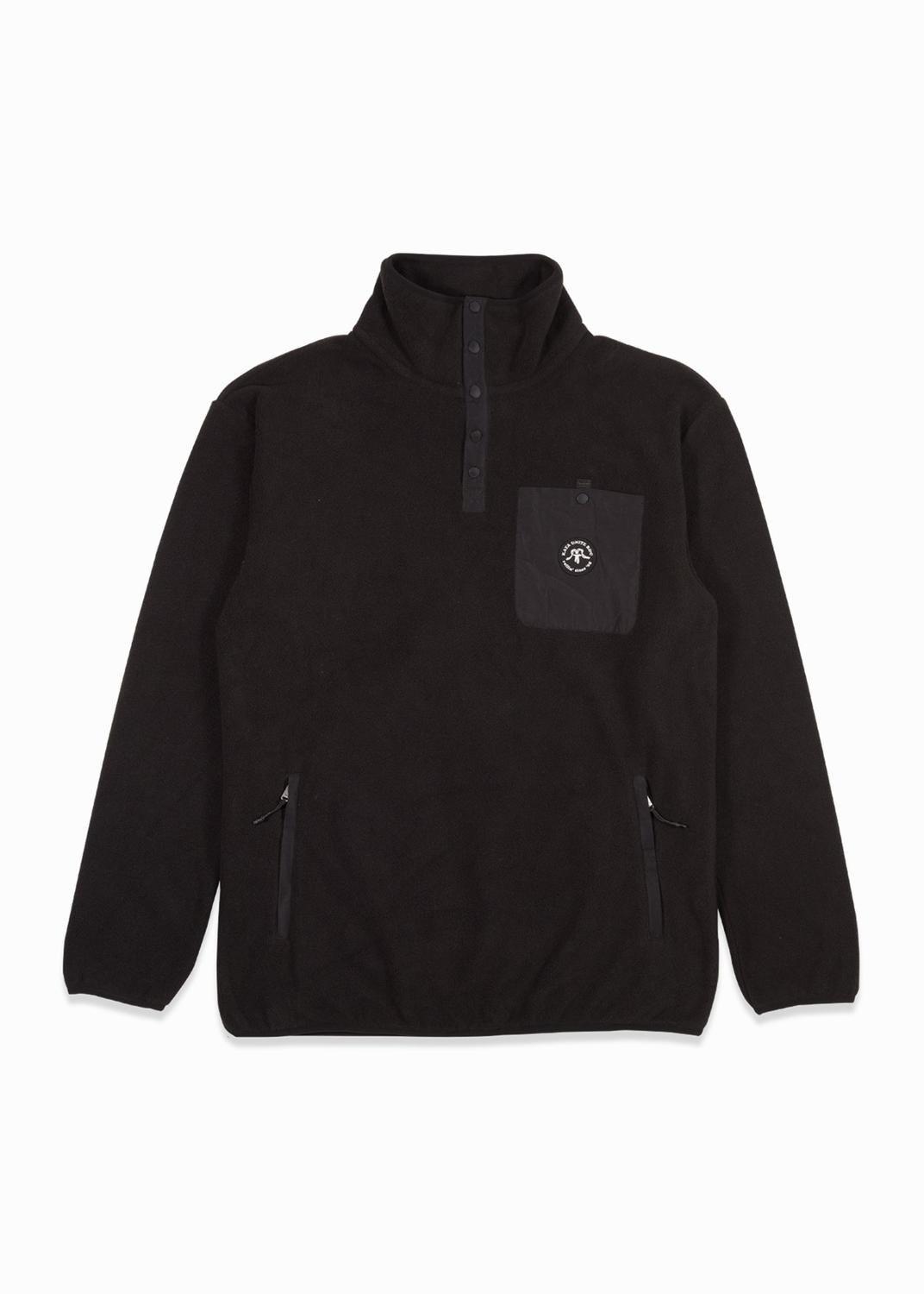 Polar Hombre Half Zip Black-2