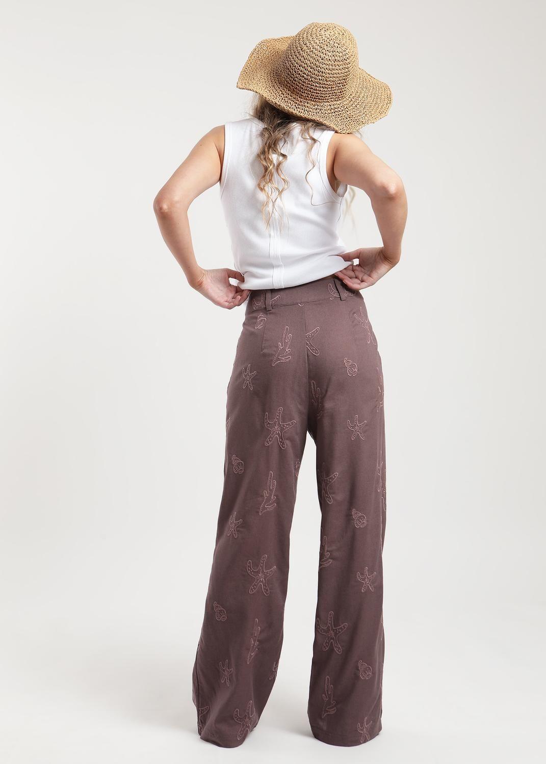 Pantalón Mujer Bordado-4