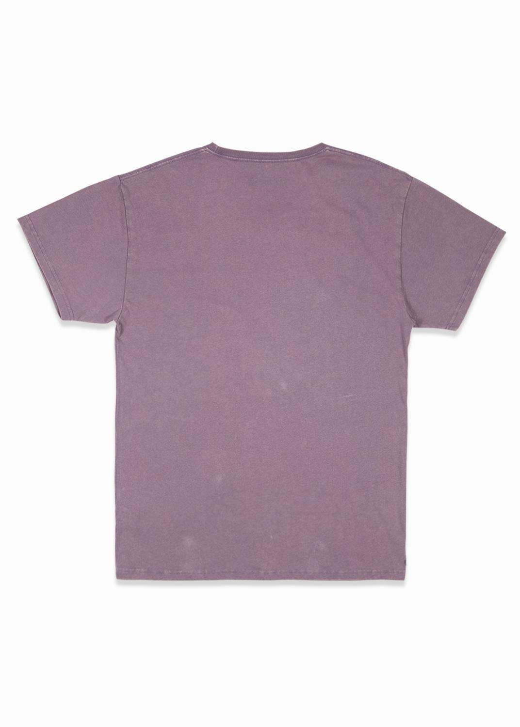 Polera Hombre Orgánica Daily Malva-3