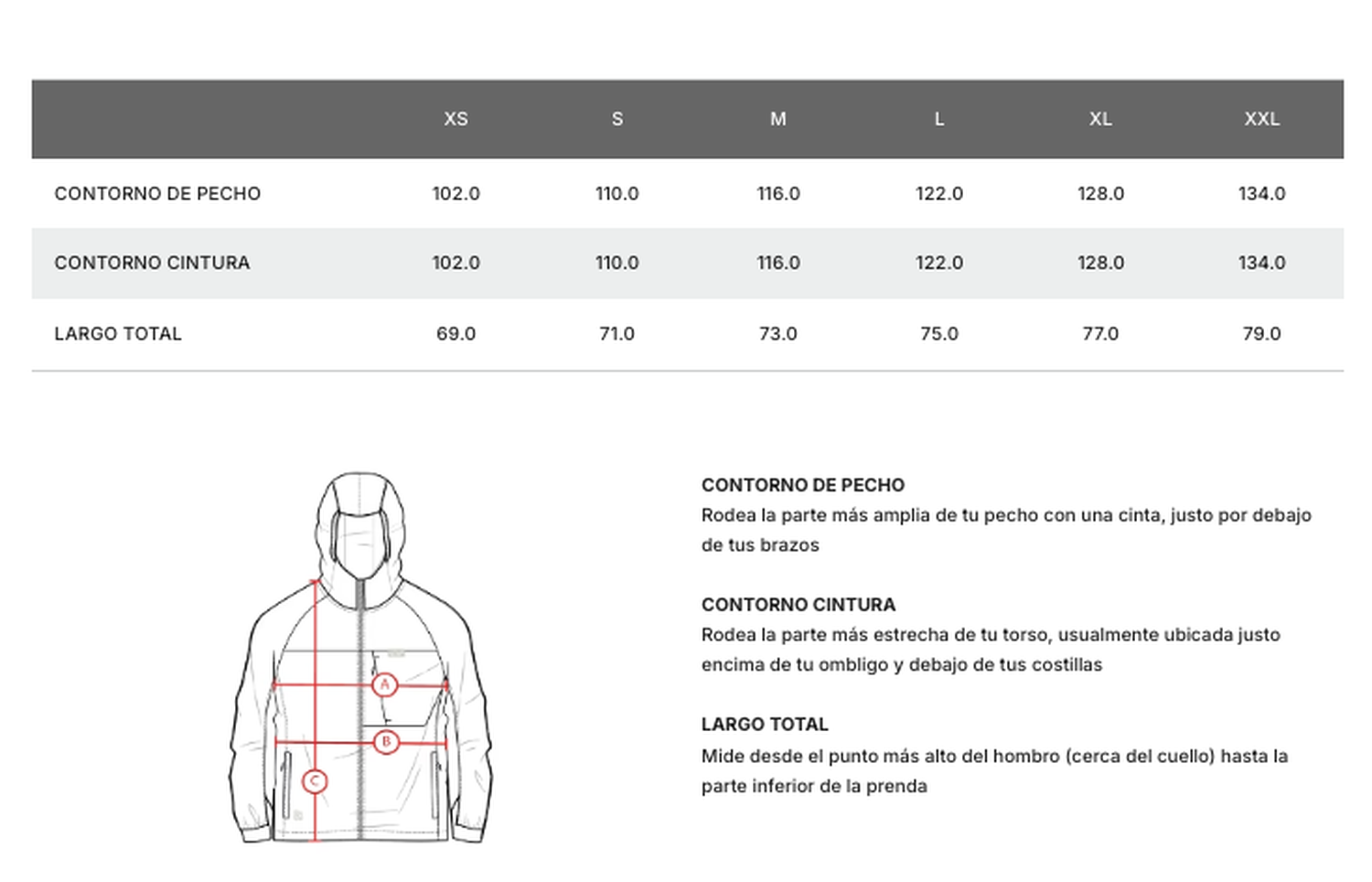Parka Aysen Autoempacable Hombre Negro-3