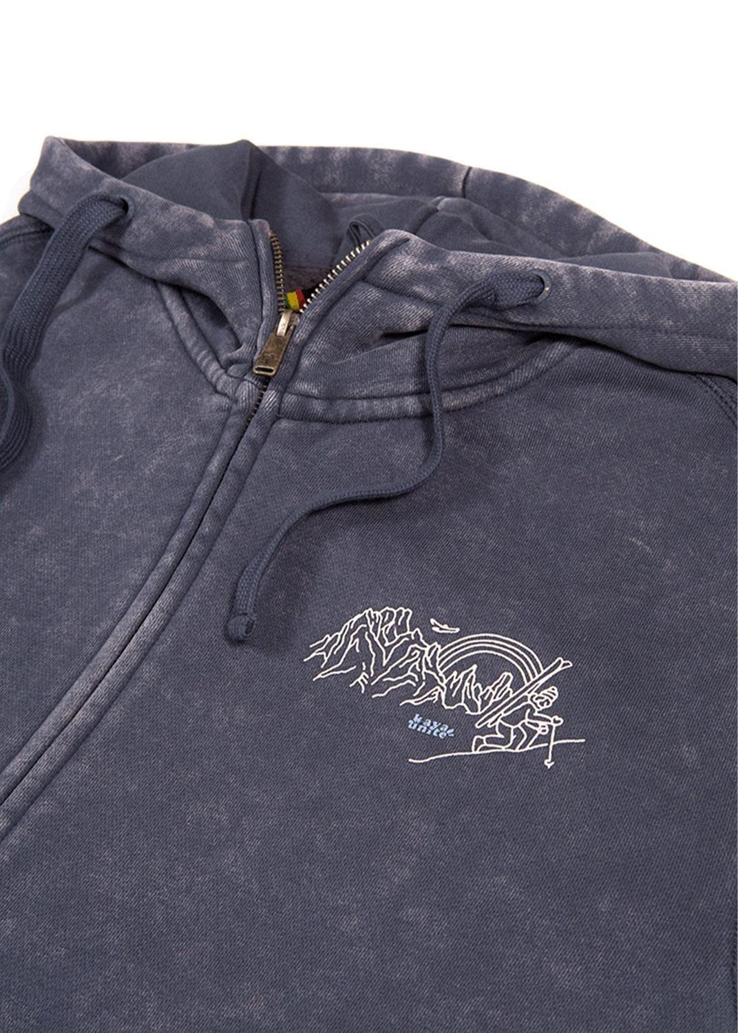 Polerón Hombre Full Zip Relax Navy-4